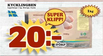 Nya Pulsen Kycklingben erbjuda