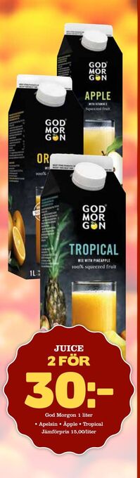 Nya Pulsen Juice erbjuda