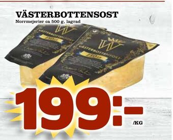 Nya Pulsen Västerbottensost erbjuda