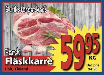 Supergrossen Fläskkarré erbjuda