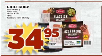 Supergrossen Grillkorv erbjuda