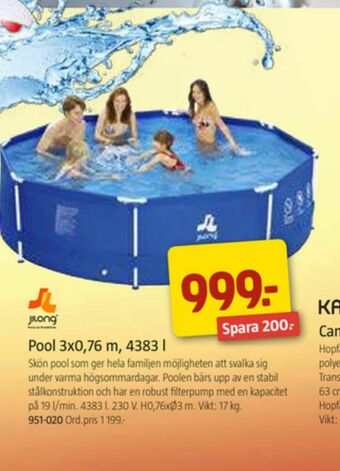 Jula Jilong Pool erbjuda