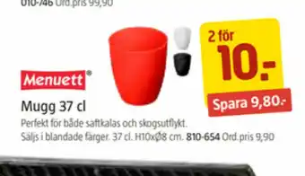Jula Menuett Muggar erbjuda