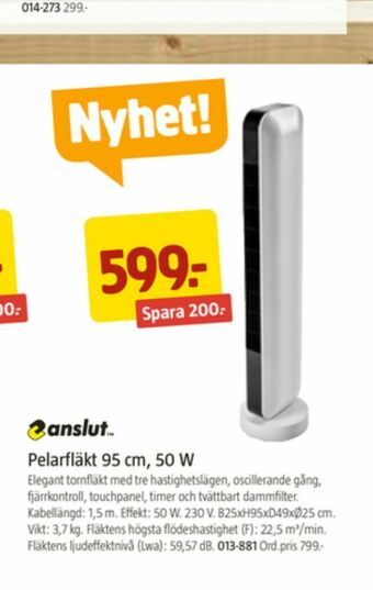 Jula Anslut Golvfläkt erbjuda