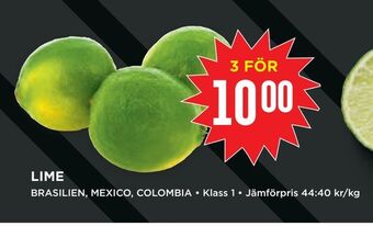 Willys Lime erbjuda