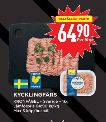 Willys Kycklingfärs erbjuda