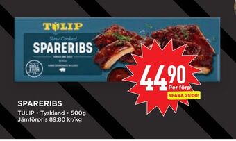 Willys Spareribs erbjuda
