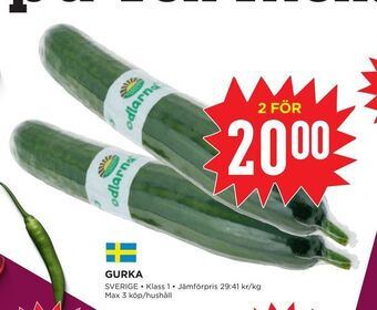 Willys Gurka erbjuda