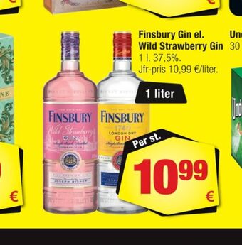 Calle Finsbury gin erbjuda
