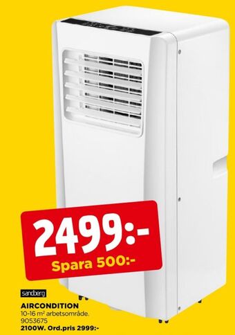 Jem&Fix Sandberg aircondition erbjuda