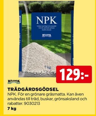 Jem&Fix Rölunda gödsel erbjuda