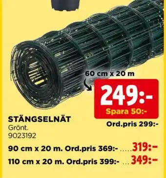 Jem&Fix Frida stängselnät erbjuda