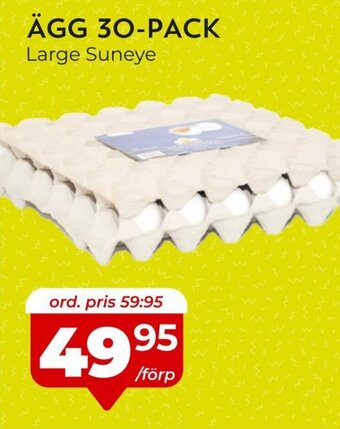 Matrix Butikerna Ägg 30-pack erbjuda