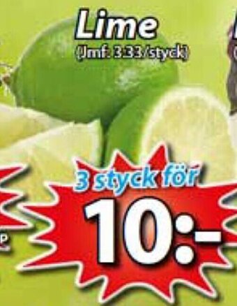 Extra Mjällby Stormarknad Lime erbjuda