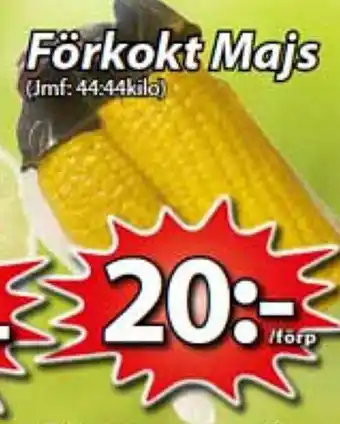 Extra Mjällby Stormarknad Förkokt Majs erbjuda