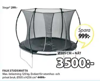 Falk Studsmatta ø305 x H256 cm
