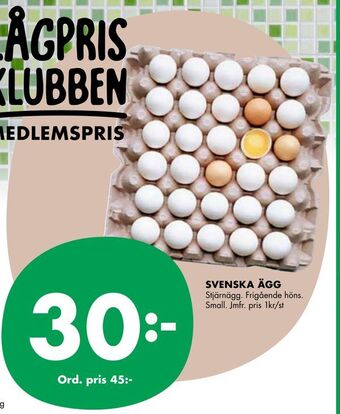 ÖoB Svenska ägg erbjuda