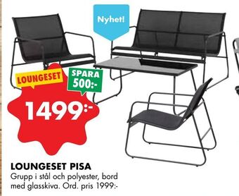 ÖoB Loungeset pisa erbjuda