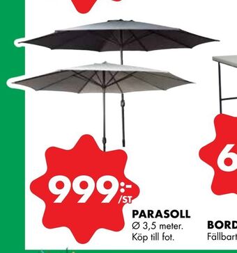 ÖoB Parasoll erbjuda