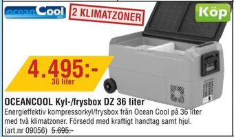 Erlandsons Brygga OCEANCOOL Kyl-/frysbox DZ 36 liter erbjuda