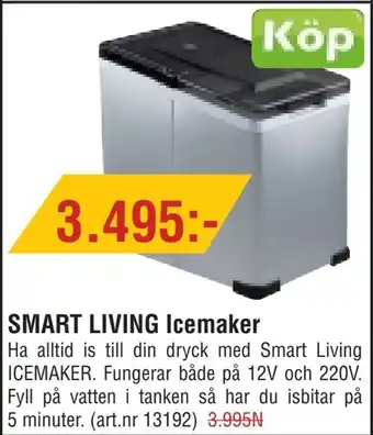 Erlandsons Brygga SMART LIVING Icemaker erbjuda