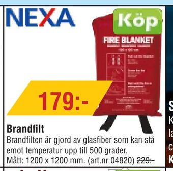 Erlandsons Brygga Brandfilt erbjuda