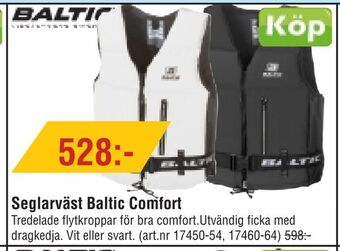 Erlandsons Brygga Seglarväst Baltic Comfort erbjuda