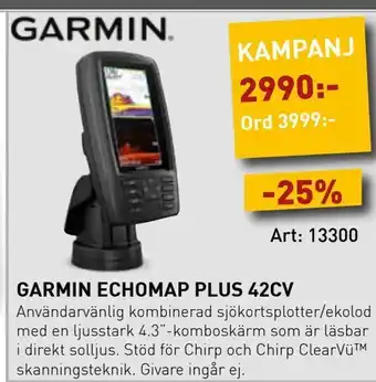 SeaSea Garmin echomap plus 42cv erbjuda