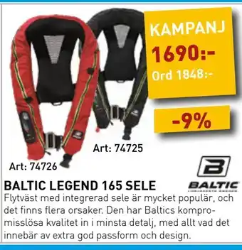 Baltic legend 165 sele