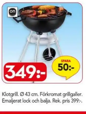 Bo Ohlsson Nordic hoj klotgrill erbjuda