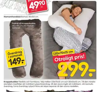 Bestway kroppskudde