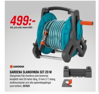 Gardena slangupprullare