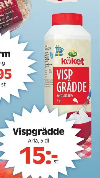 Vispgrädde 5dl