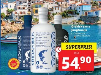 Lidl Grekisk extra jungfruolja erbjuda