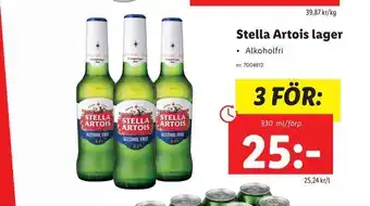 Lidl Stella Artois erbjuda