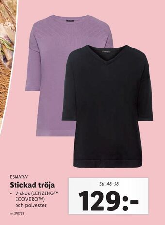 Lidl Stickad tröja erbjuda
