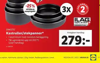 Kastruller/stekpannor