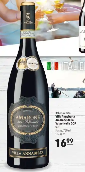 Villa Annaberta Amarone della Valpolicella DOP 750ml