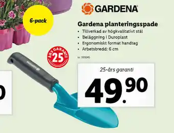 Gardena planteringsspade