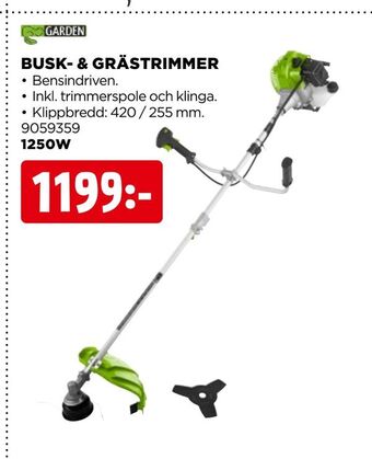 Jem&Fix Busk- & grästrimmer erbjuda