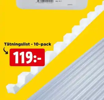 Jem&Fix Tätningslist - 10-pack erbjuda