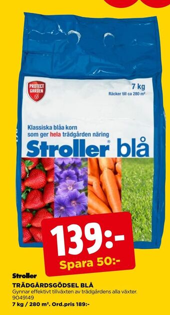 Jem&Fix Trädgårdsgödsel blå erbjuda