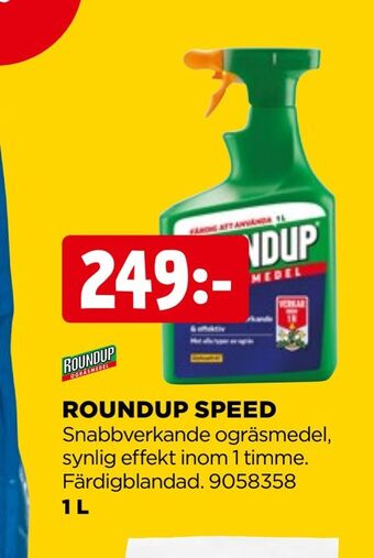 Jem&Fix Roundup speed erbjuda