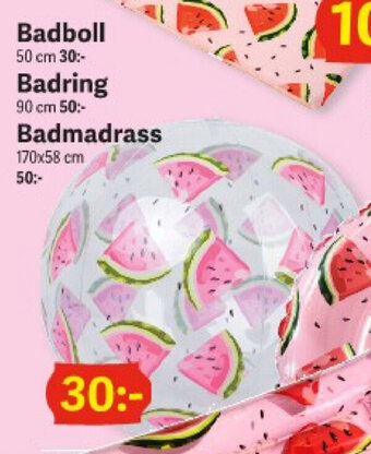 DollarStore Badboll erbjuda