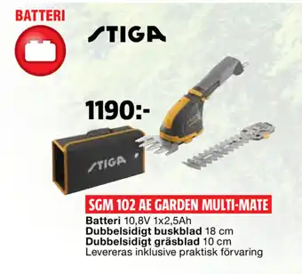 Bauhaus SGM 102 AE Garden Multi-Mate erbjuda