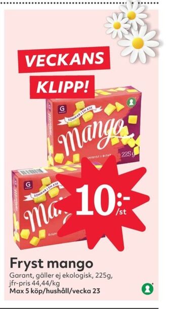 Hemköp Garant frukt erbjuda