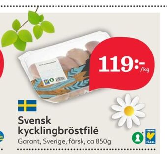 Hemköp Garant kycklingbröstfilé erbjuda