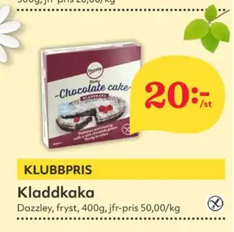 Hemköp Dazzley kladdkaka erbjuda