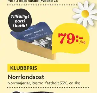 Norrmejerier norrlandsost