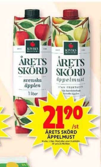 ICA Maxi Kivik äppelmust erbjuda